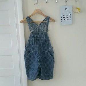 RARE FIND Vintage 90s Overall Shorts XS